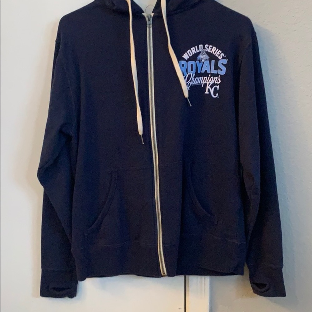 Kansas City Royals Zip Up Hoodie (World Series)
